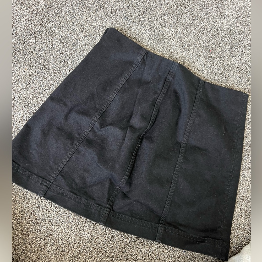 Black mini skirt size 12